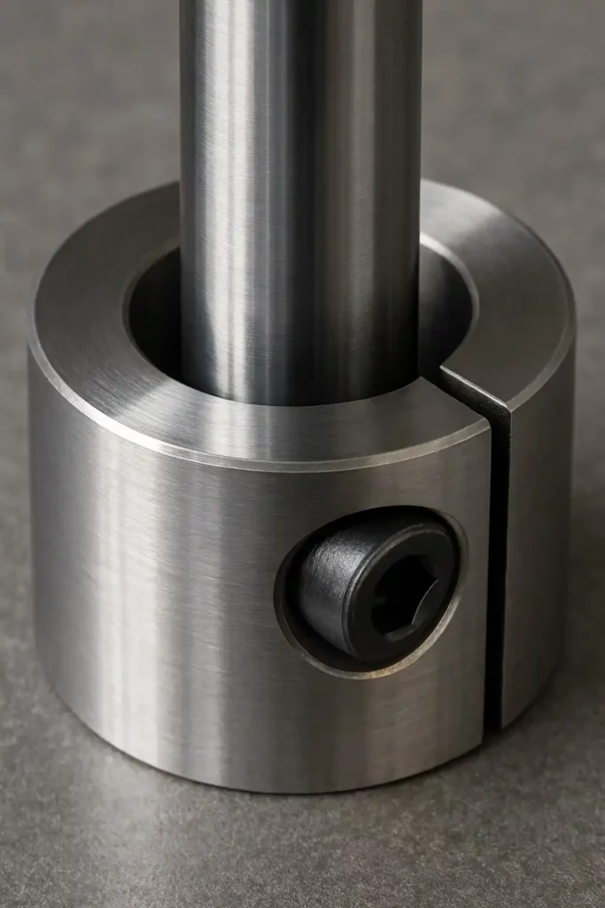 Close-up of a klem connection