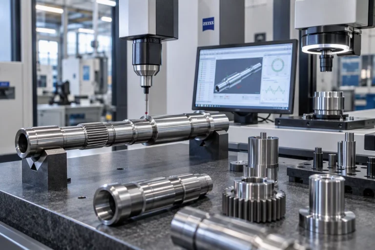 Felss production line with precisely manufactured metal components symbolizing consistently high dimensional accuracy in industrial manufacturing.